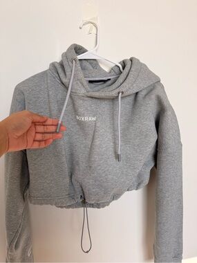 BOXRAW Johnson Cropped Hoodie and Sweats Set